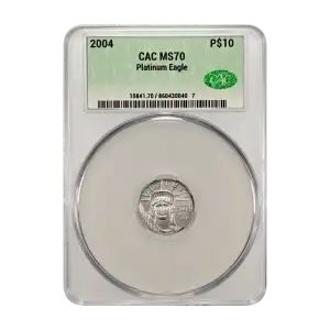 2004 Platinum Eagle P$10 (2)