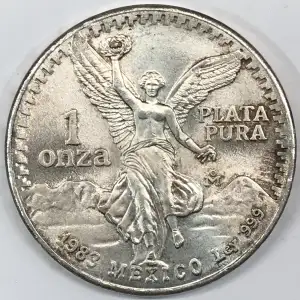 MEXICO Silver Libertad ONZA (Troy Ounce of Silver) 1982-present (generic, any KM#)