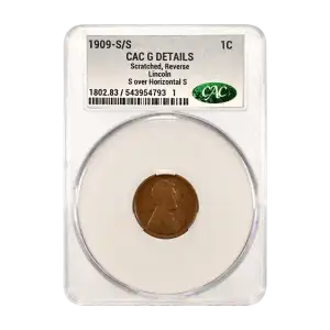 1909-S/S Lincoln 1c S over Horizontal S BN (2)