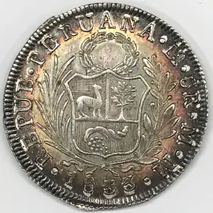 PERU Silver 8 REALES
