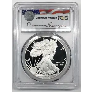 2010-W $1 Silver Eagle Cameron Reagan, DCAM (2)