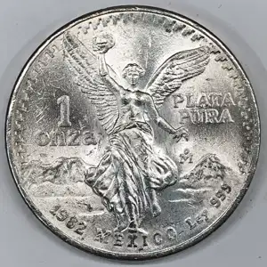 1982 Mo Mexico 1 oz Silver Libertad Onza generic (3)