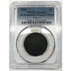 1814 1C Plain 4, BN