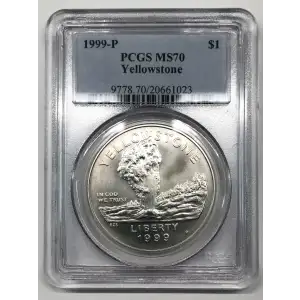 1999-P $1 Yellowstone