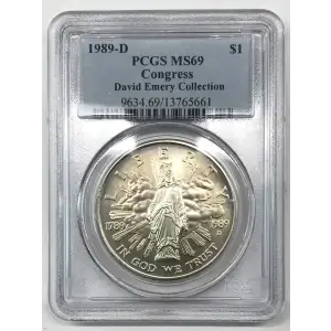 1989-D $1 Congress