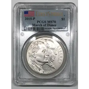 2015-P $1 March of Dimes First Strike