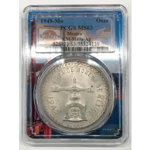1949-Mo Onza KM-M49a Ag
