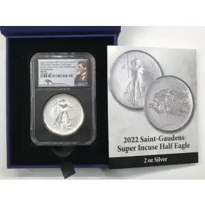 2022 Saint-Gaudens' Half Eagle Super Incuse - FR Saint-Gaudens NPF Commem (8)