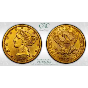 1883-CC $5