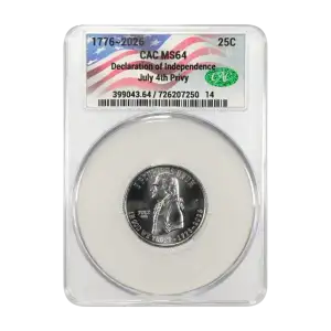 1776~2026 Declaration of Independence 25c July 4th Privy (2)