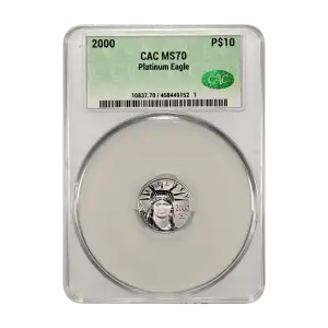 2000 Platinum Eagle P$10 (2)