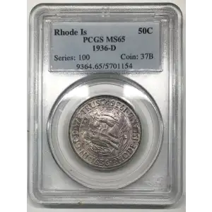 1936-D 50C Rhode Island