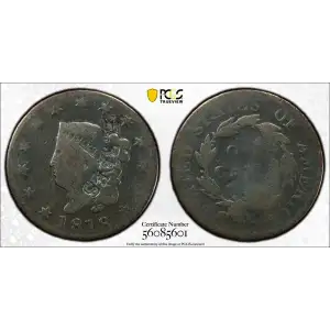 1818 1C Brunk R-163 H. Rees PA