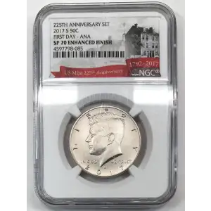 2017 FIRST DAY - ANA 225TH ANNIVERSARY SET ENHANCED FINISH (2)