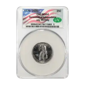 1776~2026 Declaration of Independence 25c July 4th Privy (2)
