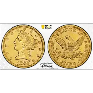 1855 $5