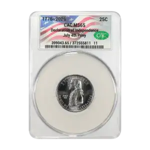 1776~2026 Declaration of Independence 25c July 4th Privy (2)