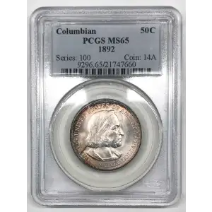 1892 50C Columbian