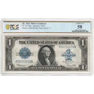$1 1923 Blue Silver Certificates 237 (2)