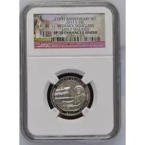 2017 FREDERICK DOUGLASS EARLY RELEASES 225TH ANNIVERSARY SET ENHANCED FINISH (2)