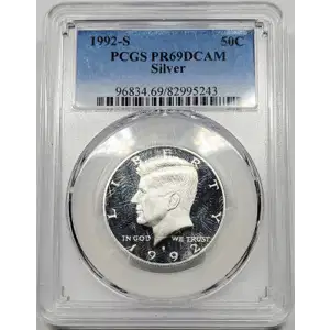 1992-S 50C Silver, DCAM (3)
