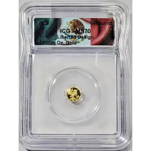 1/500 oz Gold (BAR/ROUND) (3)