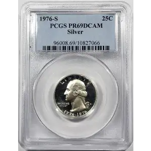 1976-S 25C Silver, DCAM (4)