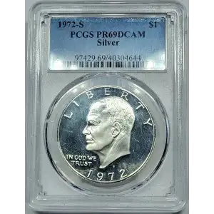 1972-S $1 Silver, DCAM (3)