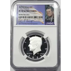 Half Dollars---Kennedy- (from 2019-Present .999 Silver Proof Sets)- 0.5 Dollar