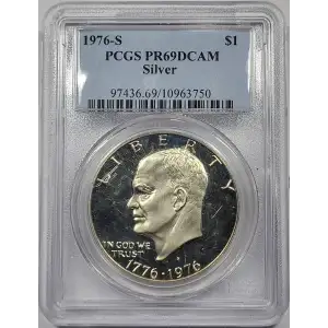 1976-S $1 Silver, DCAM (3)