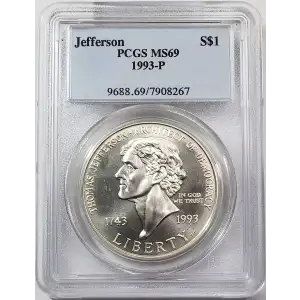 1993-P $1 Jefferson (3)