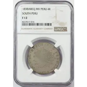 PERU Silver 4 REALES