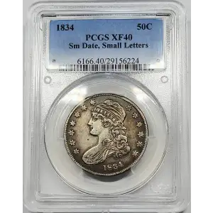 1834 50C Small Date, Small Letters (2)