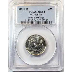 2004-D 25C Wisconsin Extra Leaf High (3)