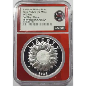 US Mint Medals ---1 oz Silver Medal (generic)