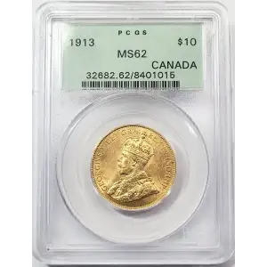 CANADA Gold 10 DOLLARS