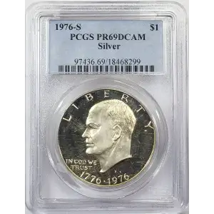 1976-S $1 Silver, DCAM (4)