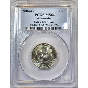 2004-D 25C Wisconsin Extra Leaf Low (4)