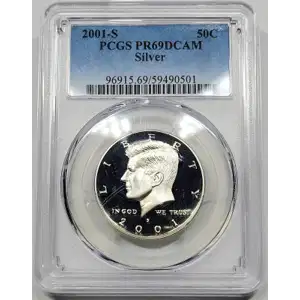 2001-S 50C Silver, DCAM (3)