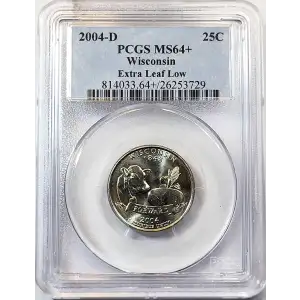 2004-D 25C Wisconsin Extra Leaf Low (2)