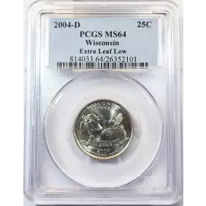 2004-D 25C Wisconsin Extra Leaf Low (3)