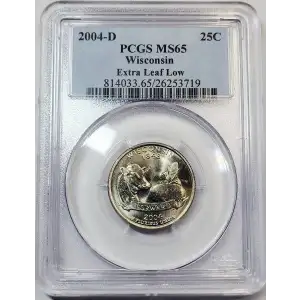 2004-D 25C Wisconsin Extra Leaf Low (4)