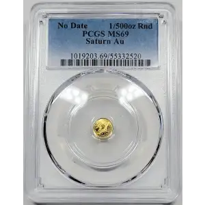 1/500 oz Gold (BAR/ROUND) (3)