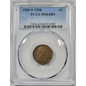 1909-S VDB 1C, BN (3)