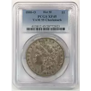 1880-O $1 VAM 55 Checkmark