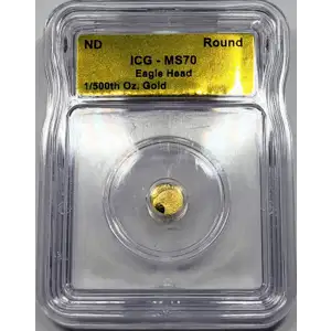1/500 oz Gold (BAR/ROUND) (3)