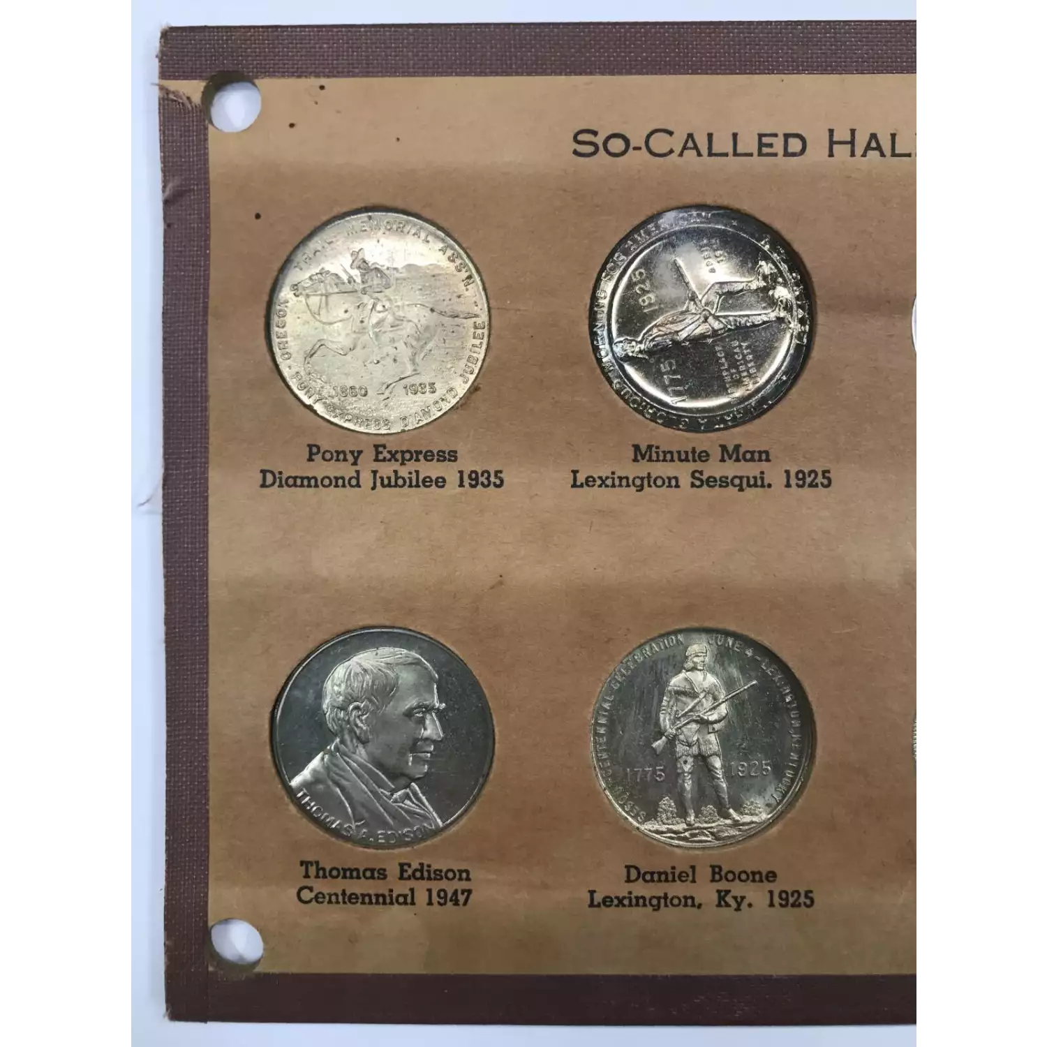1925 1947 So Called Dollar Lot Of 8 So Called Half Dollars In Wayte 1925-1947-so-called-dollar-lot-of-8-so-called-half-dollars-in-wayte