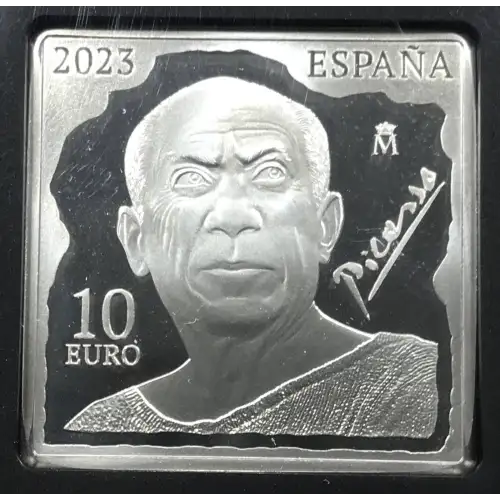 Spain 1 oz Silver 10 EURO (Picasso 1 oz) (3)