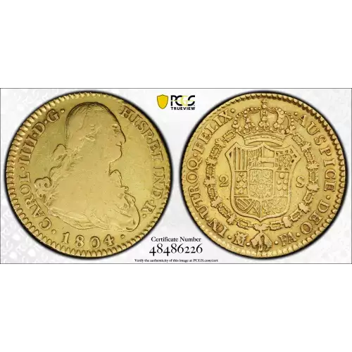 SPAIN Gold 2 ESCUDOS