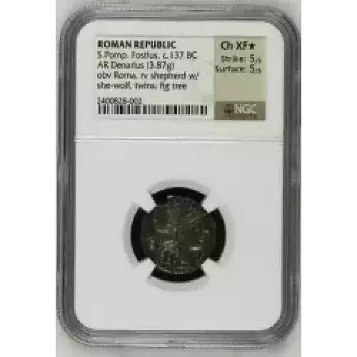 S.Pomp. Fostlus, c.137 BC   (5)